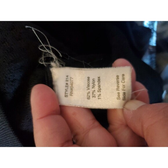 CAbi Skirt Womens Size Small Black Amelie Textured A Line Pull On Stretch Skirt - Picture 15 of 16